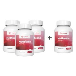 medipron Methionin 500 mg 100 kapslí AKCE 3+1
